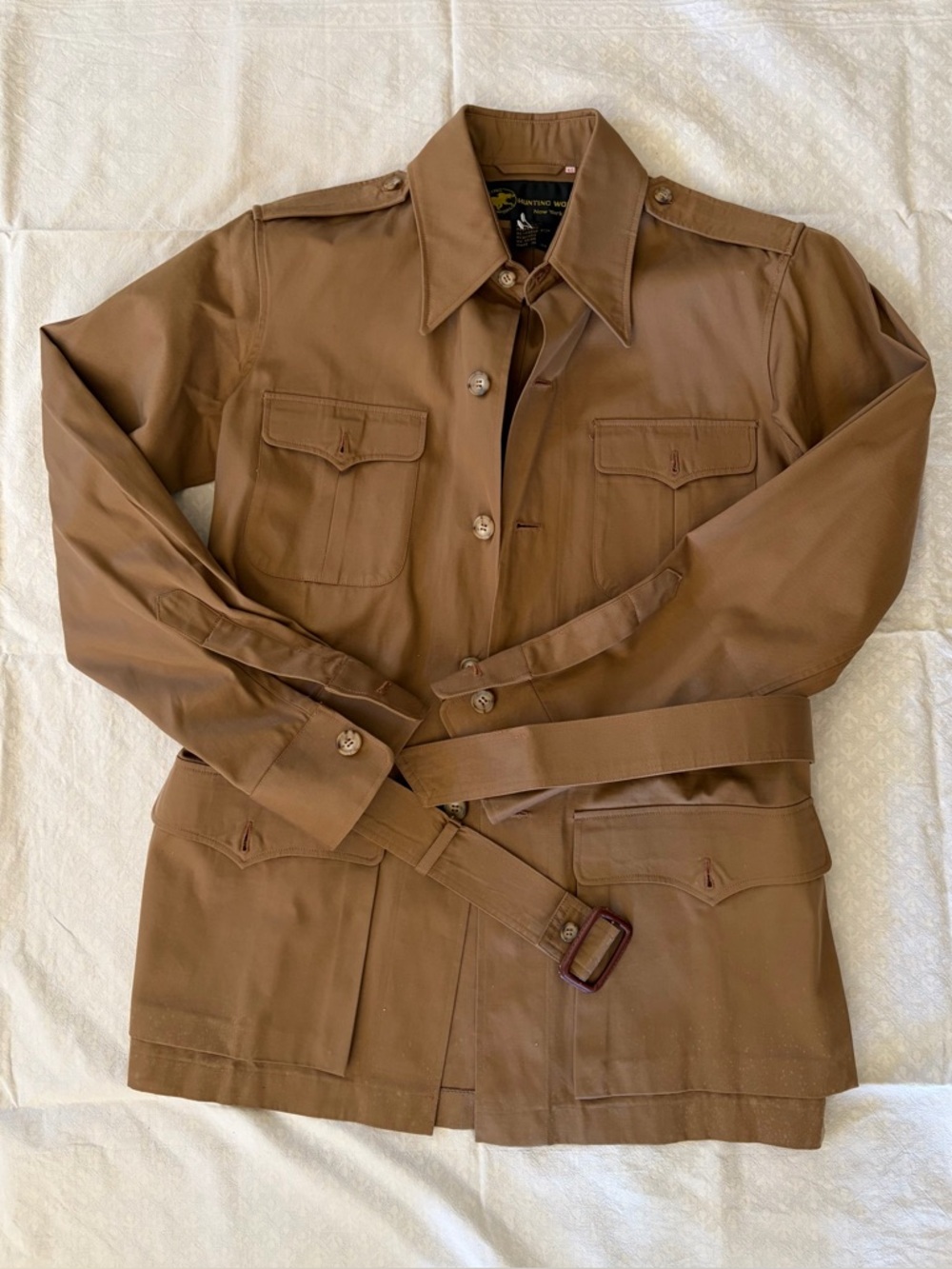 Hunting World Safari Jacket Authentic Vintage